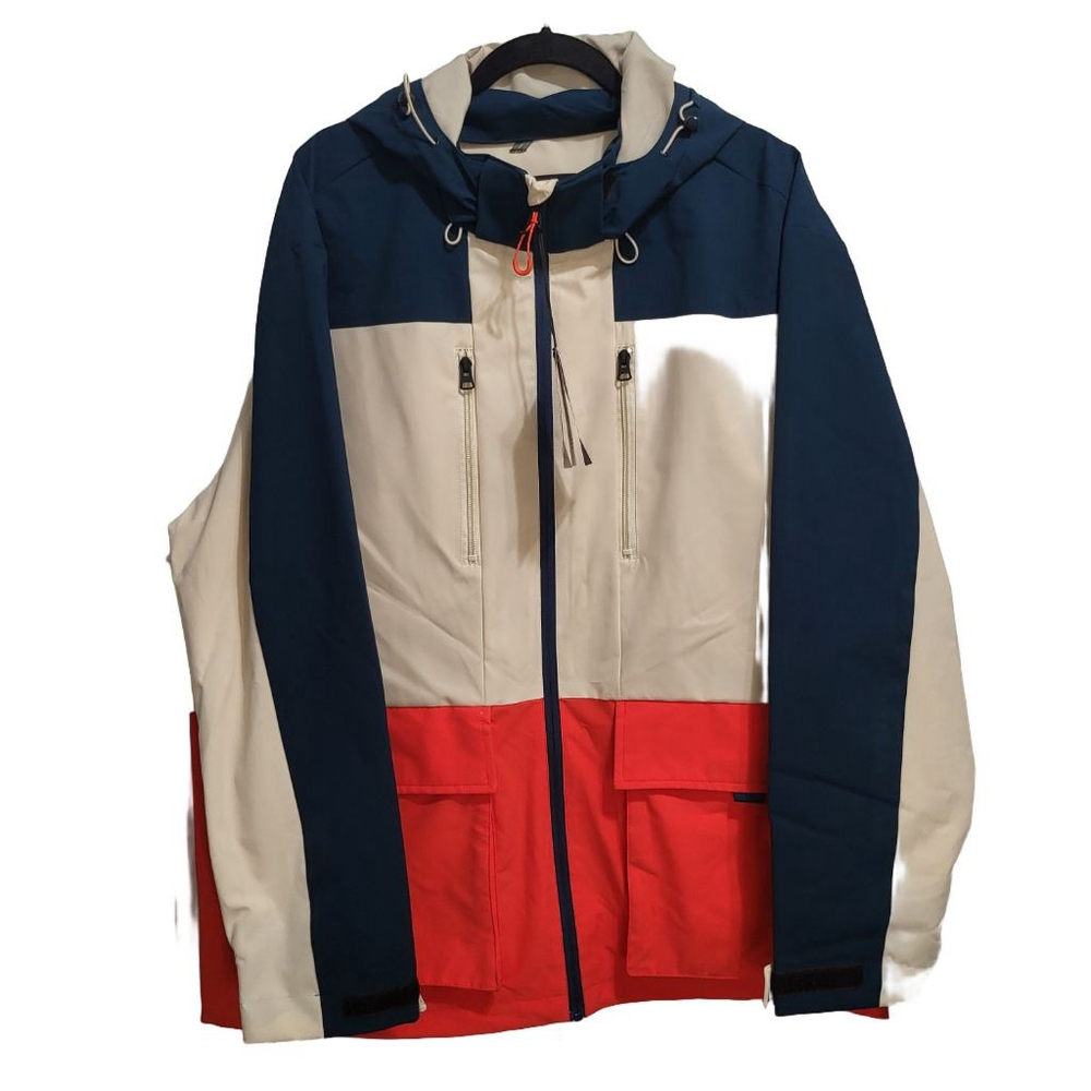 Men's Cole Haan Jacket XL Blue Red Colorblock